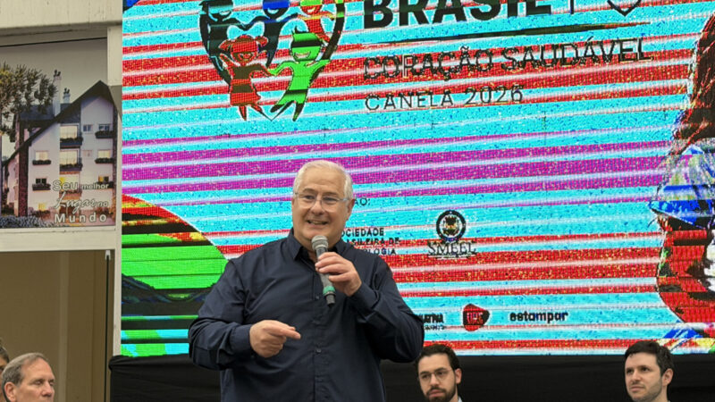 Emoção marca o lançamento de projeto de prevenção cardiovascular em Canela