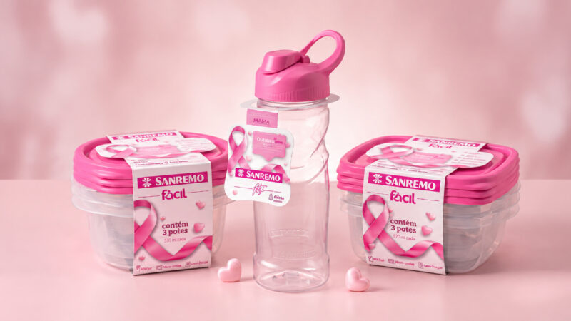 Sanremo amplia mix de produtos em apoio ao Outubro Rosa