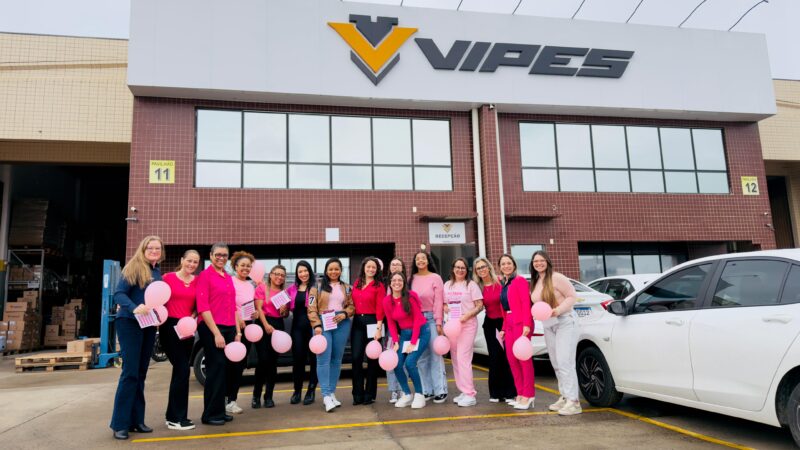 Vipes do Brasil promove iniciativa em apoio ao Outubro Rosa