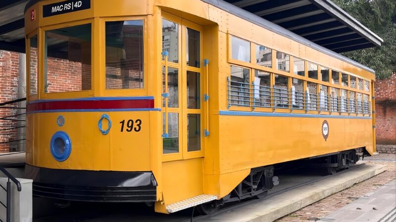 MAC RS transforma bondes históricos em espaços de cultura e acessibilidade