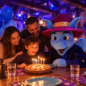 Hector, o Mago Dragão, cria novas experiências na comemoração de 7 anos de aniversário