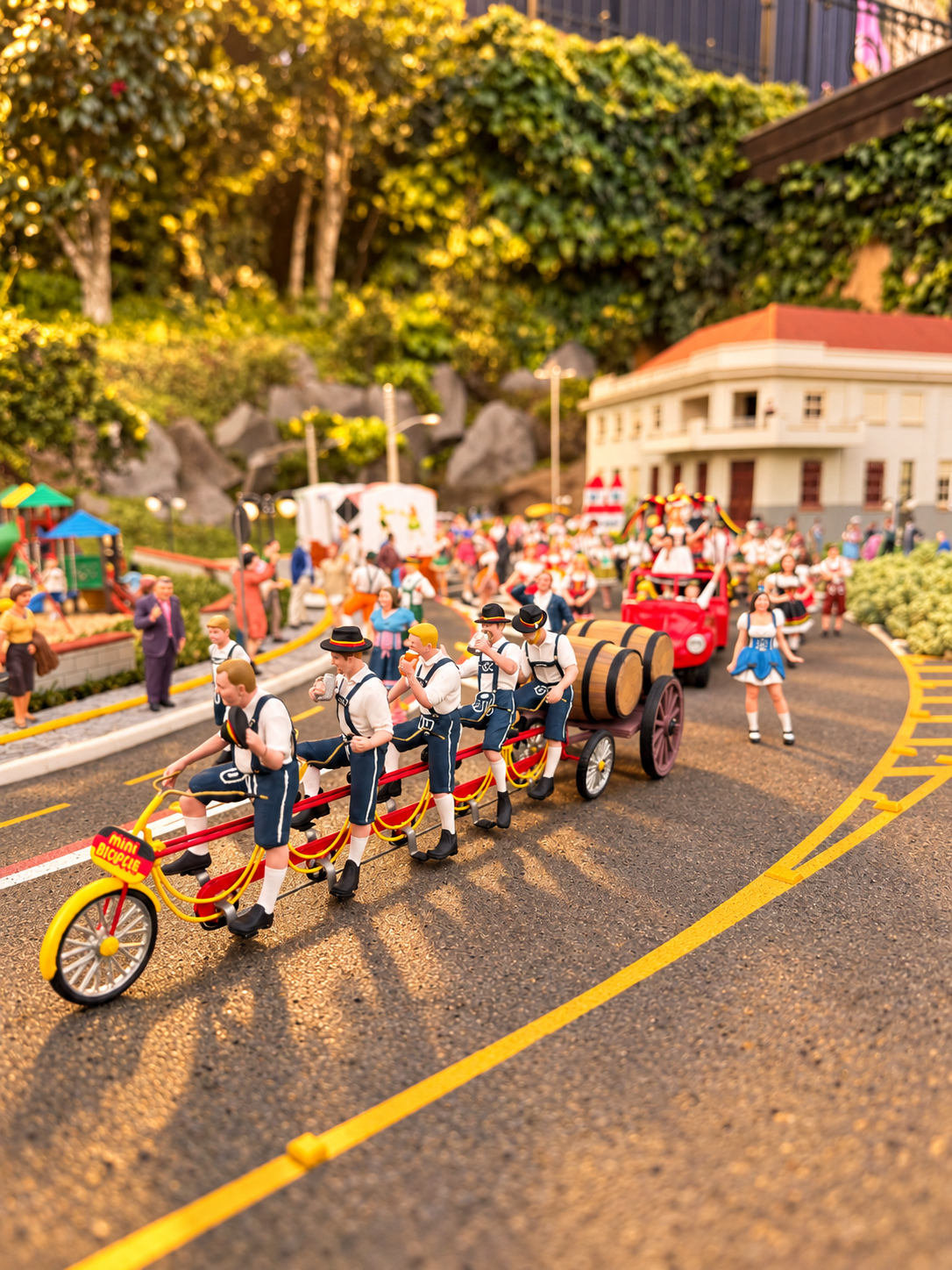 Oktoberfest e Outubro Rosa movimentam a cidade em miniatura no Mini Mundo