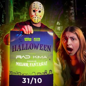 Mundo a Vapor transforma a noite de Halloween em festa para todas as idades com trem fantasma e roda-gigante