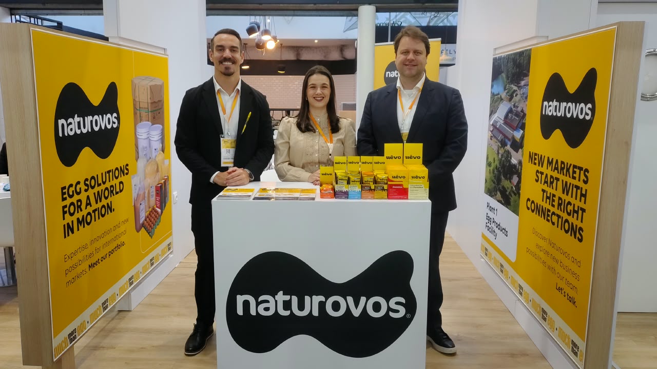 Naturovos e Uêvo participam da SIAL Paris em busca de oportunidades de negócios
